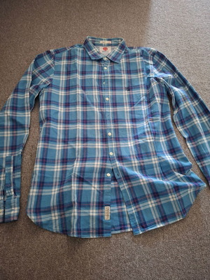 Franklin & Marshall blue shirt like new, size XL