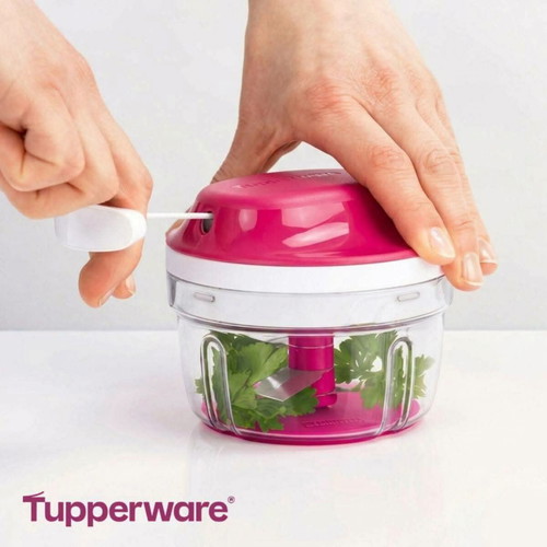 Super Sonic manual chopper Tupperware pink or red, new