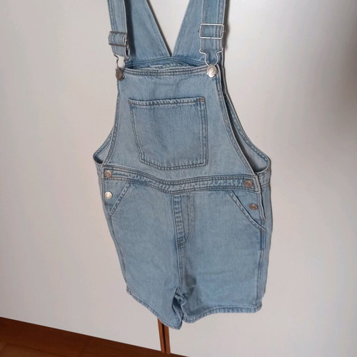 Zara denim salopette new for 5-6 years old girl, blue