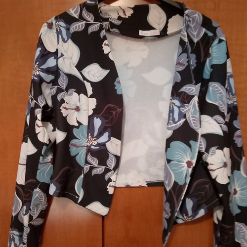 Floral blazer like new, spring lightweight jacket