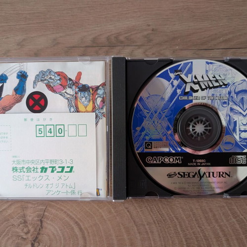 X-Men: Children of the Atom Sega Saturn used, Japanese edition