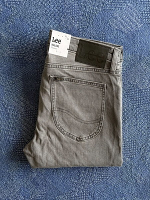 Lee Malone Skinny Fit Jeans new, men's gray, size 31