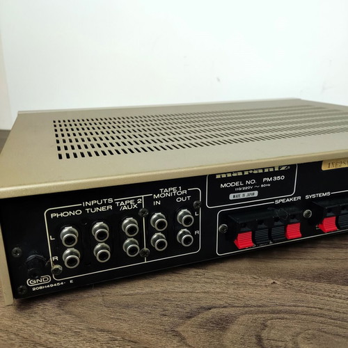 Marantz PM-350 Vintage Stereo Integrated Amplifier 38W/ch with LED Meters & Phono Stage