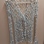 Handmade knitted openwork sweater Acne Studios, like new, size S