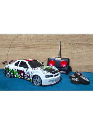Nissan Skyline R34 GTR 1/18 RC 4WD τηλεκατευθυνόμενο αυτοκίνητο