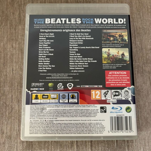 The Beatles Rock Band PlayStation 3 used complete