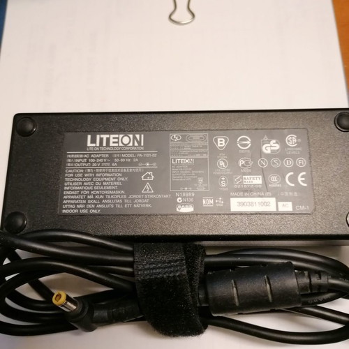 Liteon PA1121-02 power adapter used