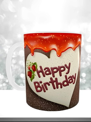 Κεραμική κούπα 11oz Happy birthday καινούργια