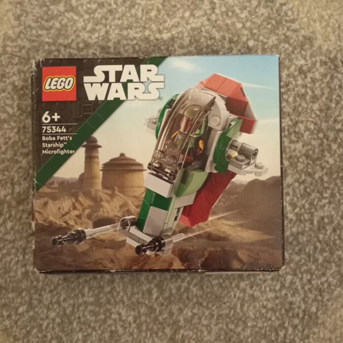 Boba Fett's Starship Microfighter sealed, 85 pieces