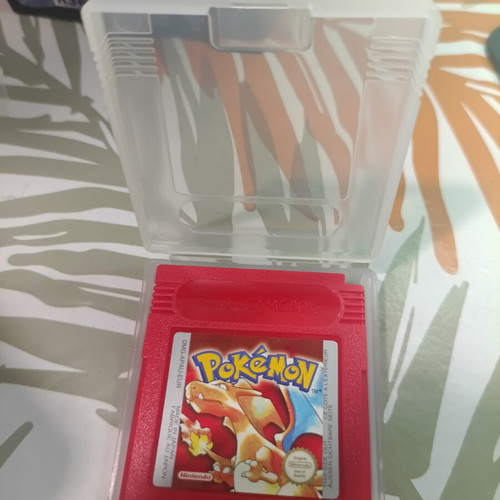 Pokemon Red CIB with Greek Trainer's Manual used