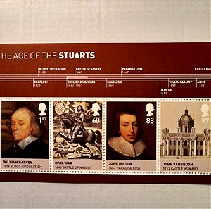 Γραμματόσημα_The Age of Stuarts (Miniature Sheet)