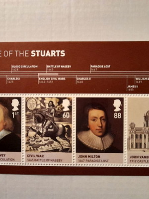 Γραμματόσημα_The Age of Stuarts (Miniature Sheet)