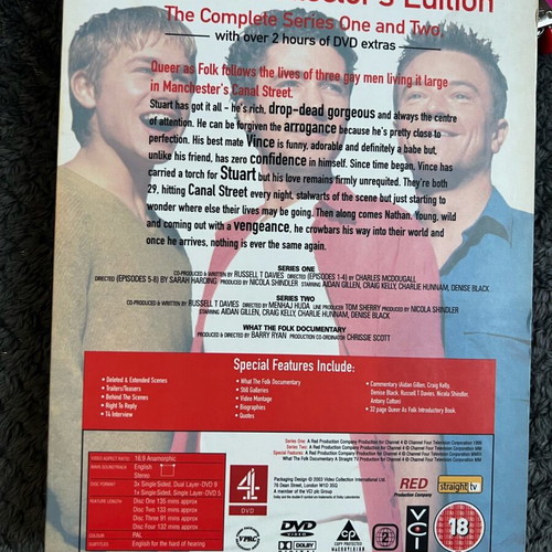 Queer as Folk Complete Boxset Collector's Edition DVD like new
