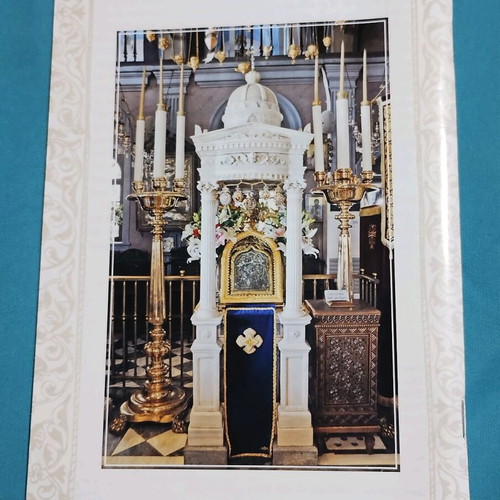 Description of the discovery of the miraculous Holy Icon of Evangelistria Tinos like new