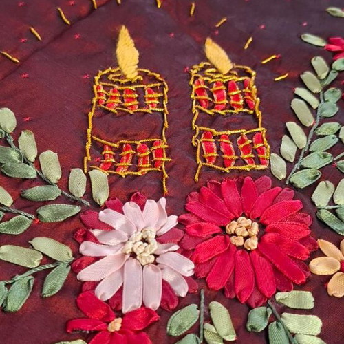 Tablecloth set new, 5 pieces with runner