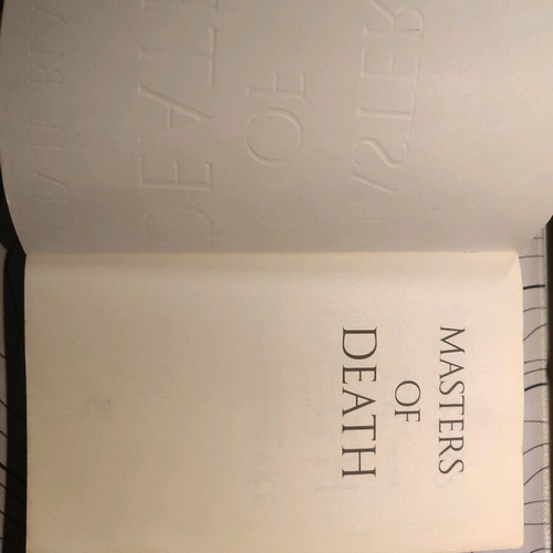 Masters of Death illustrated book used, English