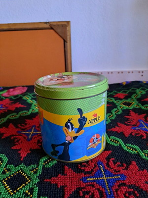 Collectible box used, empty