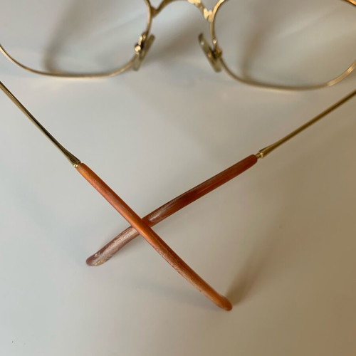 Cartier 18K eyeglasses used, gold color