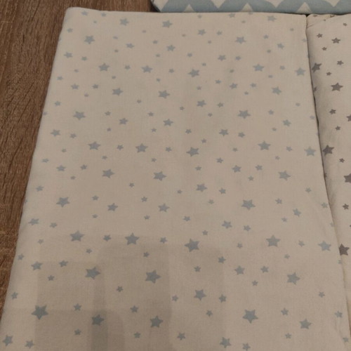 Baby crib sheets with elastic like new for boy