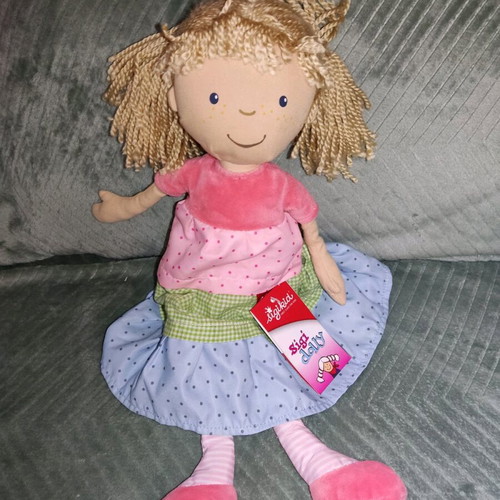 Sigikid cloth doll new, 41 cm height