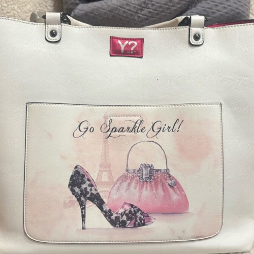White women's bag like new