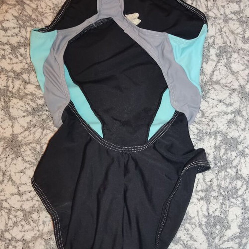 Arena sports swimsuit like new, size M, black and turquoise