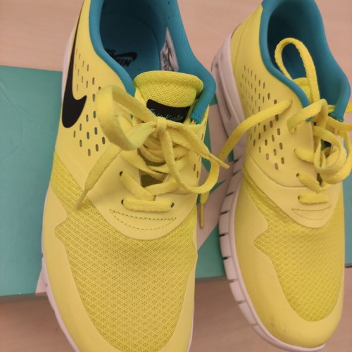 Nike SB Eric KOSTON 2 MAX athletic shoes like new, size 42, yellow-black