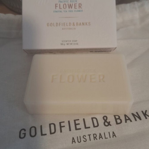 Goldfield & Banks Pacific Rock Flower scented soap new