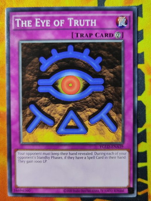 The Eye Of Truth YGLD Yu-Gi-Oh! card new