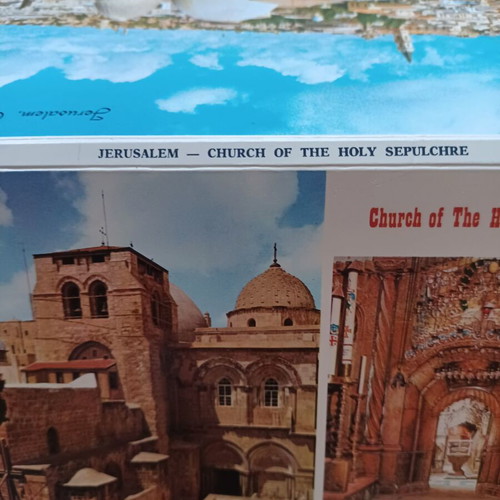 Postcards Jerusalem foldable set of 10 like new
