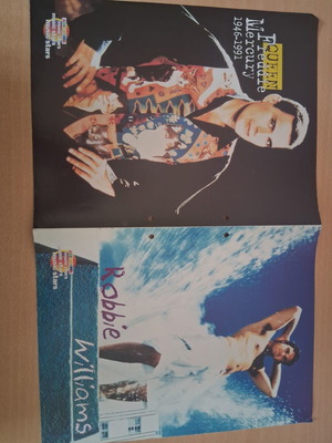 Αφίσα Queen Robbie Williams Courtney Thorne Smith καινούργια