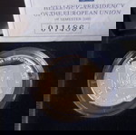 Ασημενιο αναμνηστικό 10 ευρώ 2003, προεδρία Ε.Ε.