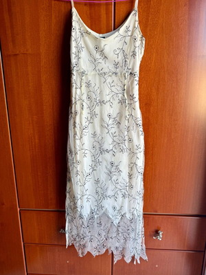 Anna Riska dress slim fit like new, black and white