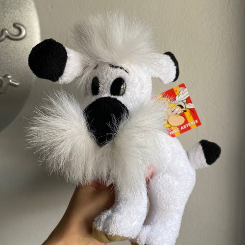 Dogmatix Idefix plush toy 2008 used from Asterix & Obelix