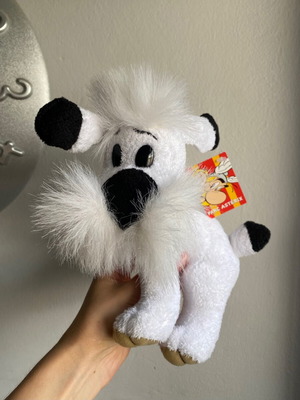 Dogmatix Idefix plush toy 2008 used from Asterix & Obelix