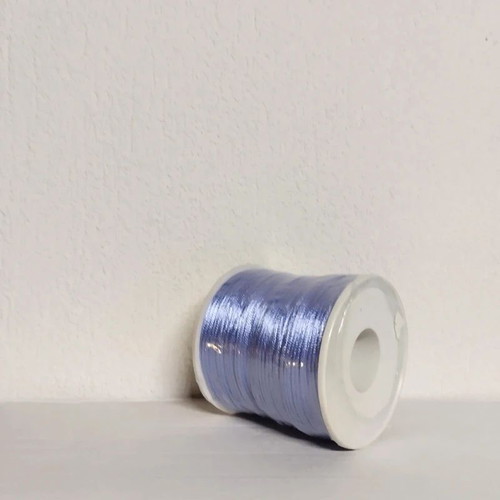 Satin rattail cord lilac 1.5mm 100m