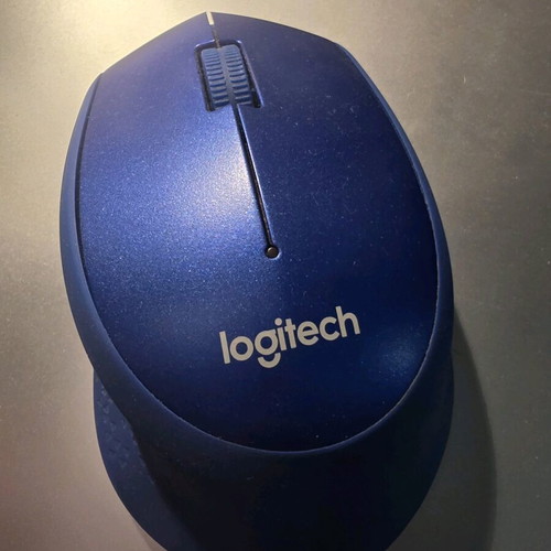 Logitech M330 Silent Plus ασύρματο mini ποντίκι μπλε μεταχειρισμένο