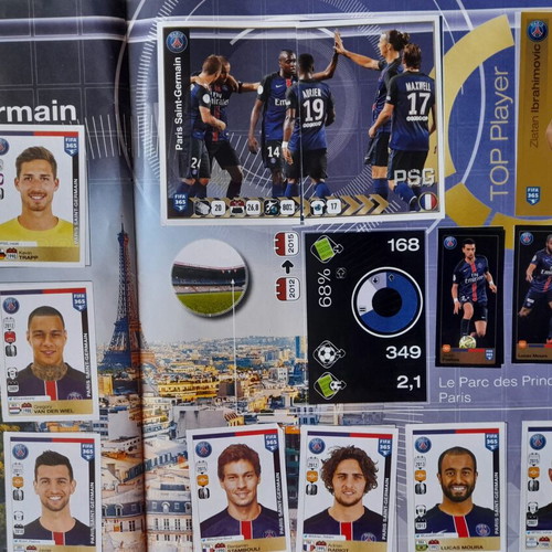 Fifa 365 2016 sticker album with Olympiacos, Serbian edition