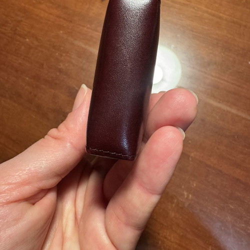 Davidoff Genuine Leather Cigar Case Bordeaux vintage like new