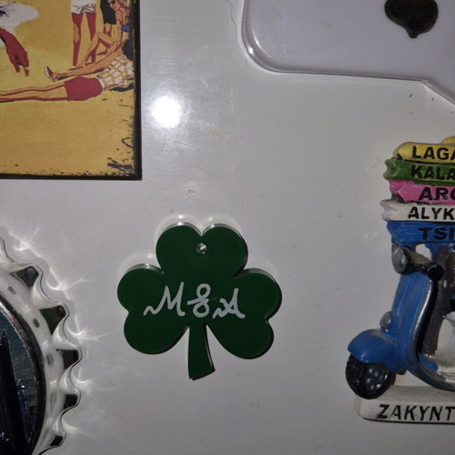 Panathinaikos Clover Magnet made to order with name or initials