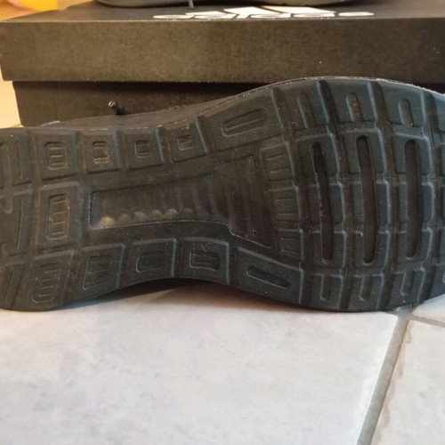 Adidas black trainers like new, size 38
