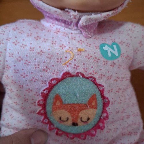 Giochi Preziosi Nenuco Soft Doll 30cm used, pink outfit