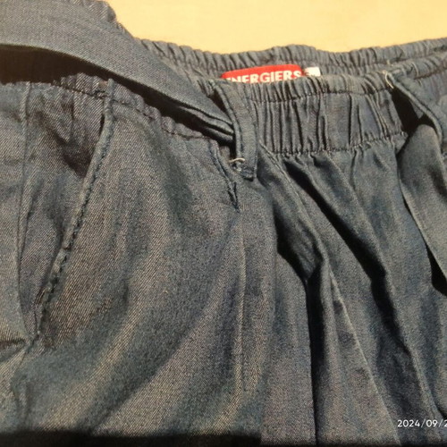 Energiers kids' denim culottes 116 cm like new, blue