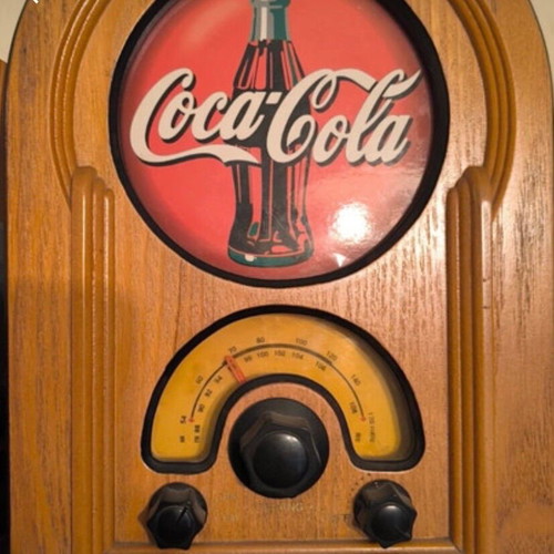 Vintage Coca Cola radio like new
