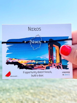 Naxos bracelet new stainless steel silver color