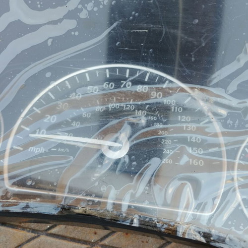 Saab 9-3 1.9 TiD 2008 speedometer panel used