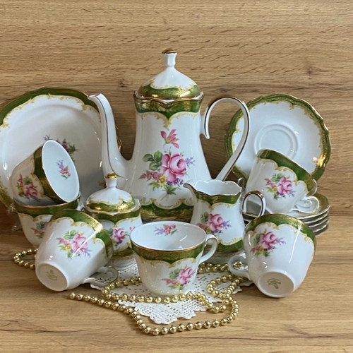 Winterling Roslan Bavar serving set like new, 16 pieces, vintage baroque