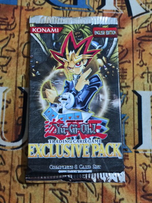 Yu-Gi-Oh! Exclusive Pack 1 sealed booster pack, αγγλική έκδοση