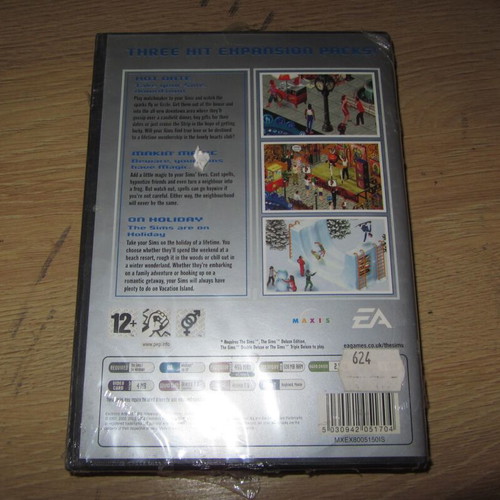 The Sims Hot Date Making Magic On Holiday Expansion Pack new sealed