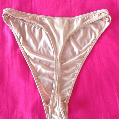 St Michael's M&S nude thong new, no 16, XL, beige